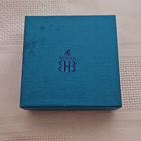 Birks Vintage 1950s Brooch Faux Pearl Surrounded By 40 Baguette Rhinestones - Picture 4 of 16